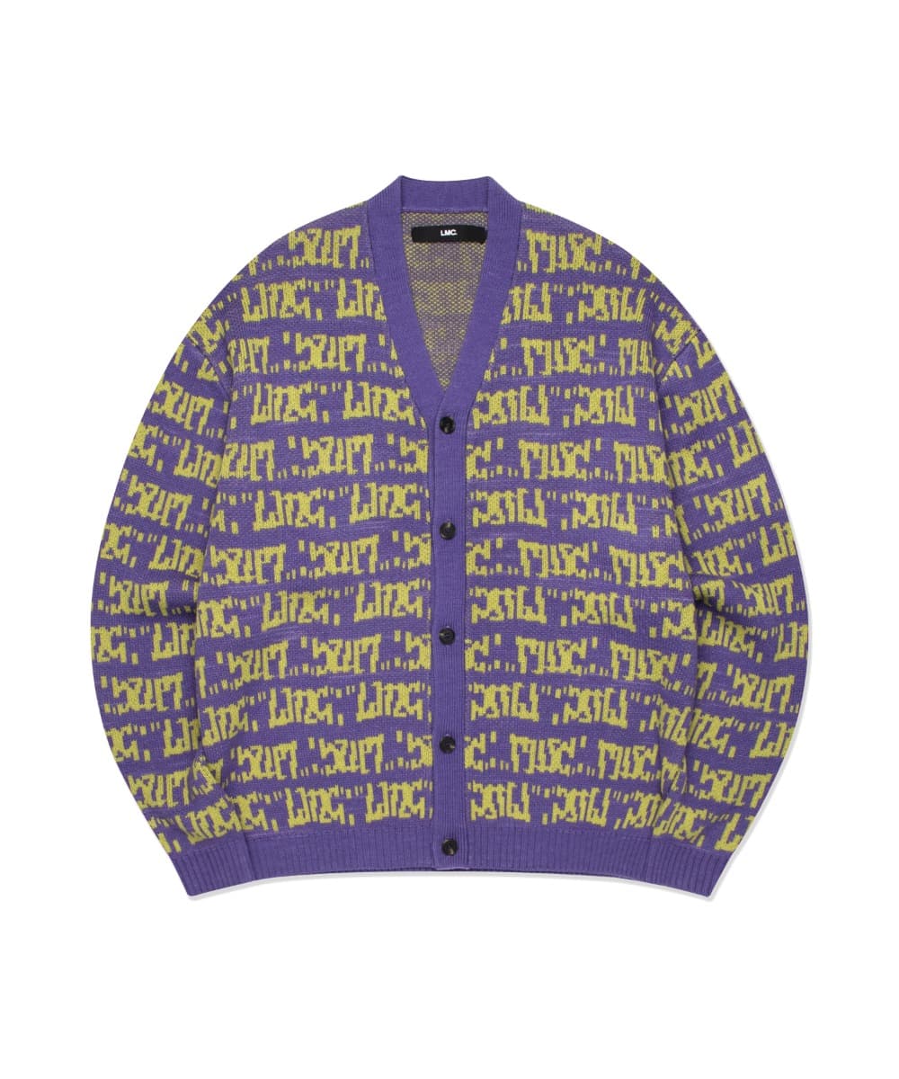 GRAFFITI JQD CARDIGAN purple