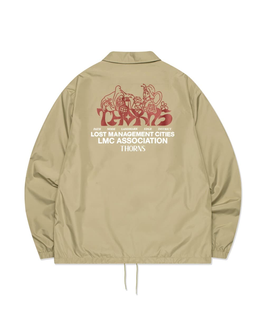 THORNS WIZARD COACH JACKET beige